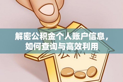 东宝解密公积金个人账户信息，如何查询与高效利用