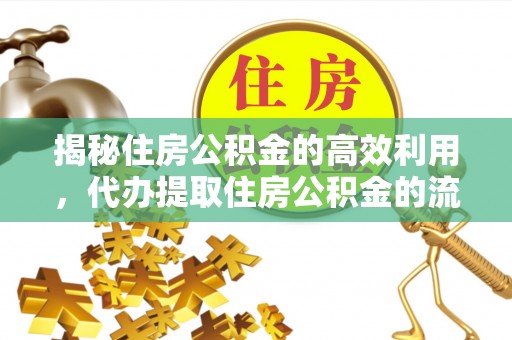东宝揭秘住房公积金的高效利用，代办提取住房公积金的流程与技巧