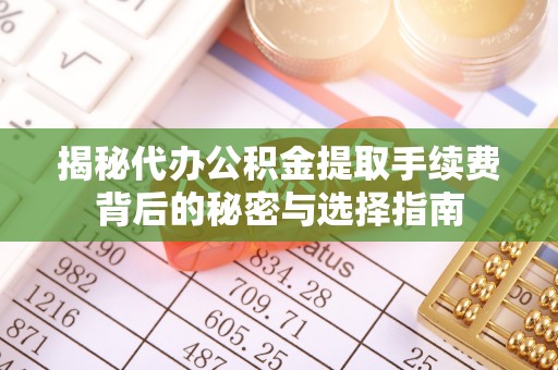 东宝揭秘代办公积金提取手续费背后的秘密与选择指南