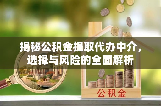 东宝揭秘公积金提取代办中介，选择与风险的全面解析