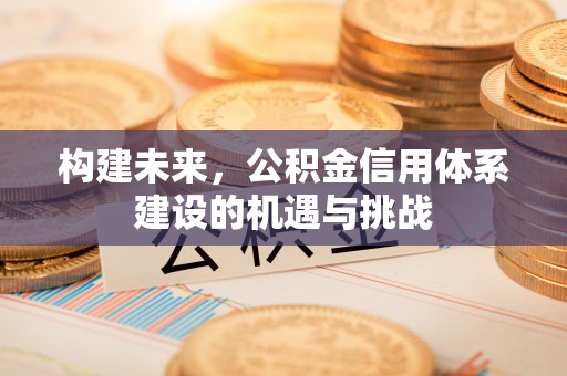 东宝构建未来，公积金信用体系建设的机遇与挑战