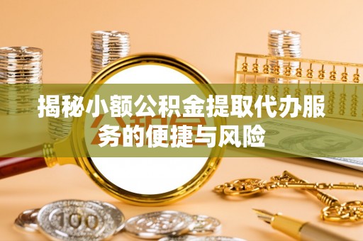 东宝揭秘小额公积金提取代办服务的便捷与风险