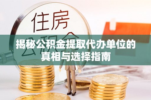 东宝揭秘公积金提取代办单位的真相与选择指南