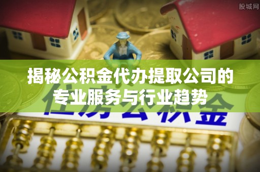 东宝揭秘公积金代办提取公司的专业服务与行业趋势