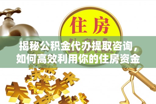 东宝揭秘公积金代办提取咨询，如何高效利用你的住房资金