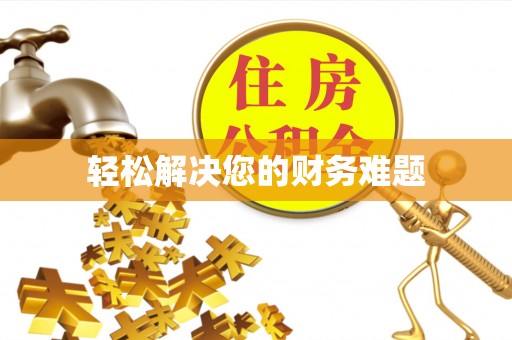 东宝轻松解决您的财务难题
