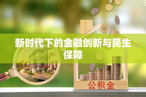 东宝新时代下的金融创新与民生保障